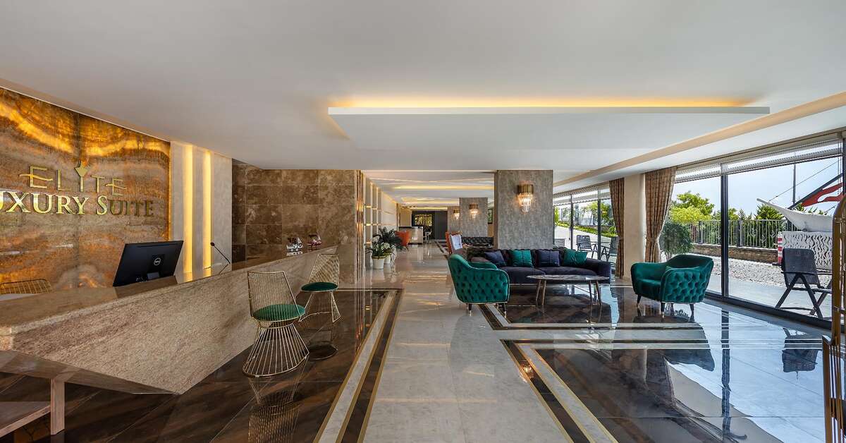 Een foto van het interieur van Elite Luxury Suite & Spa