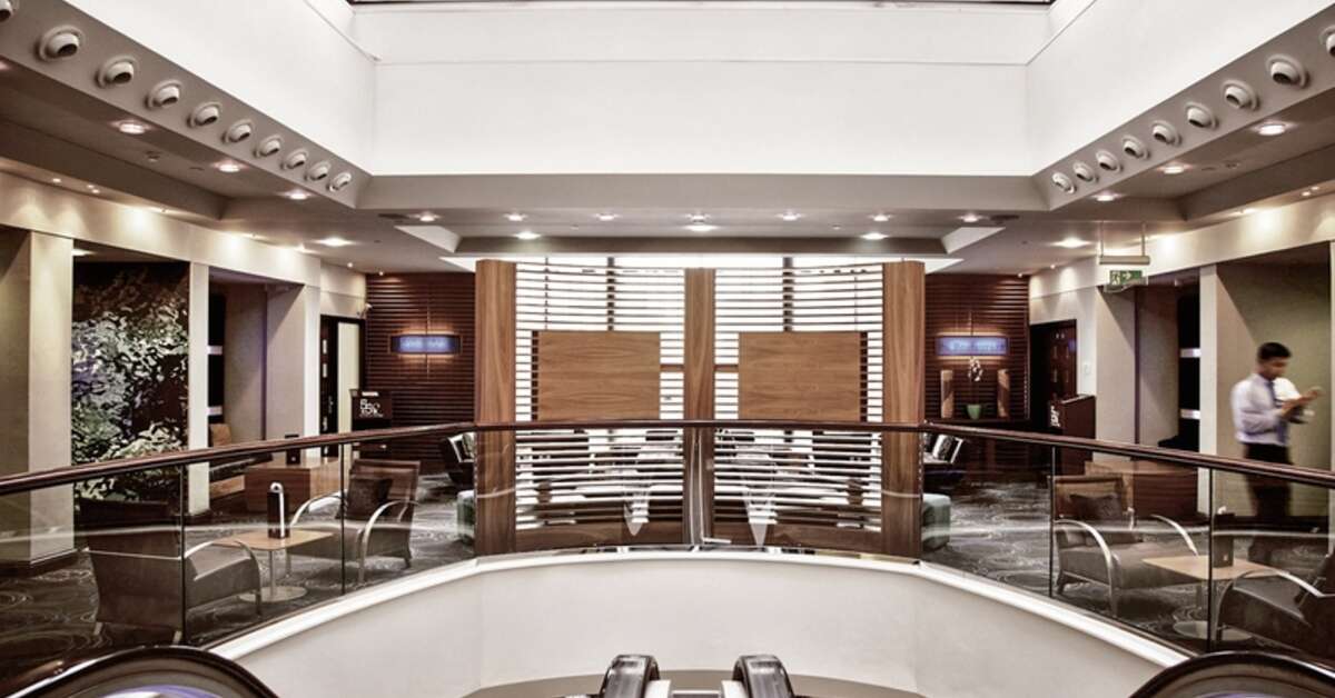 Een foto van het interieur van Stamford Bridge Hotel London
