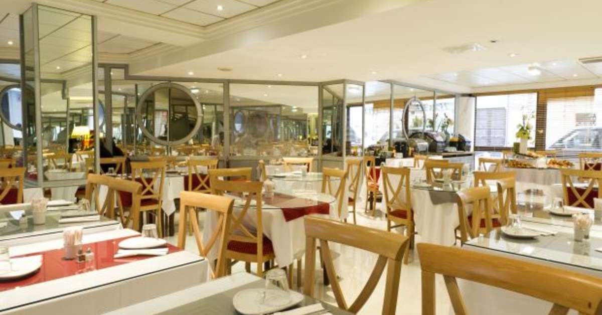 Ein Foto von den Einrichtungen im Hotel Nice Riviera