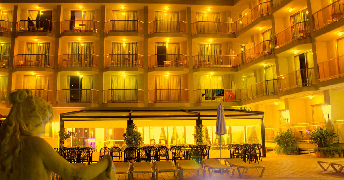 Een foto van de buitenkant van Miami Park Aparthotel