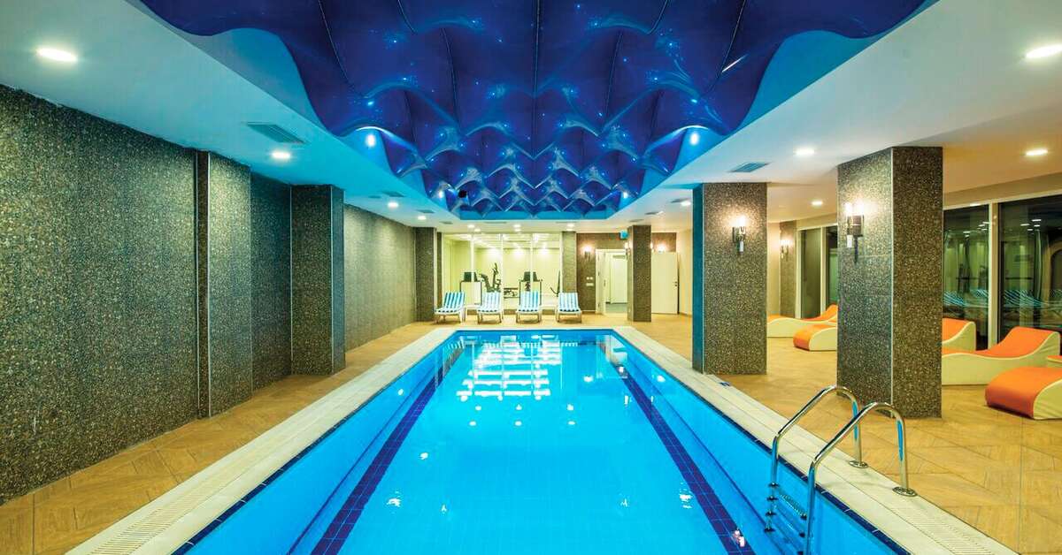 Ein Foto vom Pool im Palm World Resort & Spa