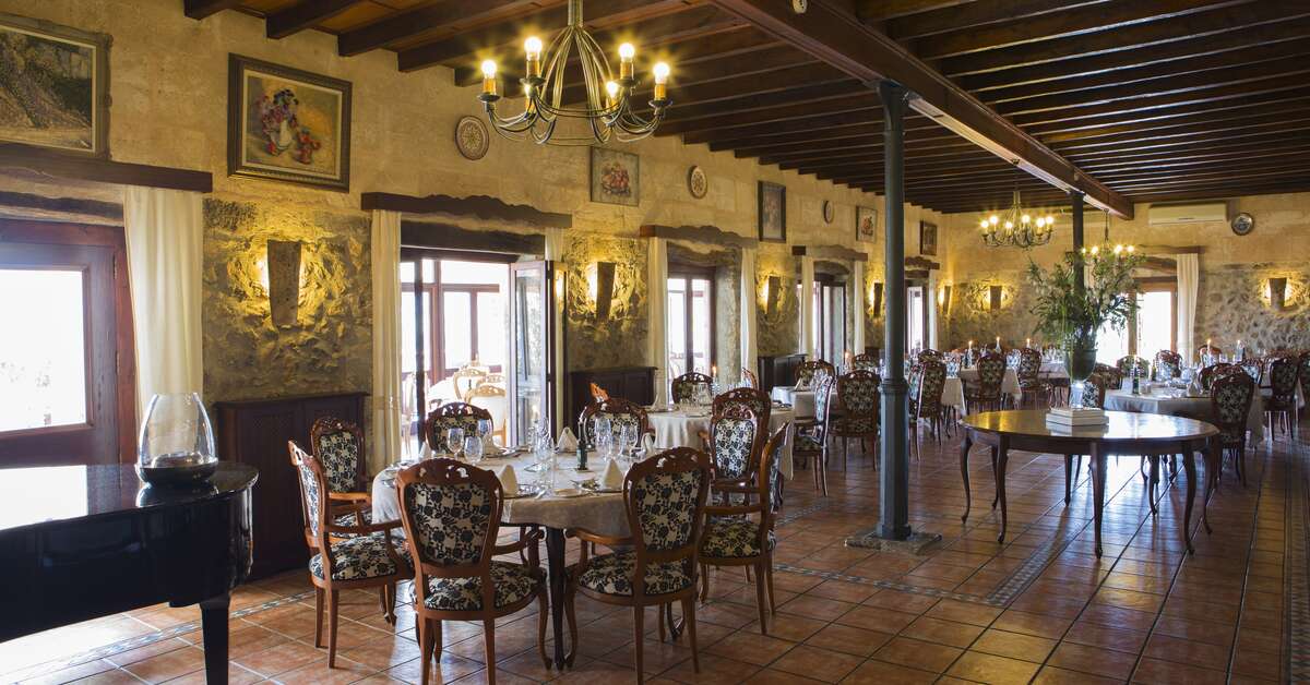 Ein Foto von den Einrichtungen im Eco Hotel Rural & Spa Monnaber Nou