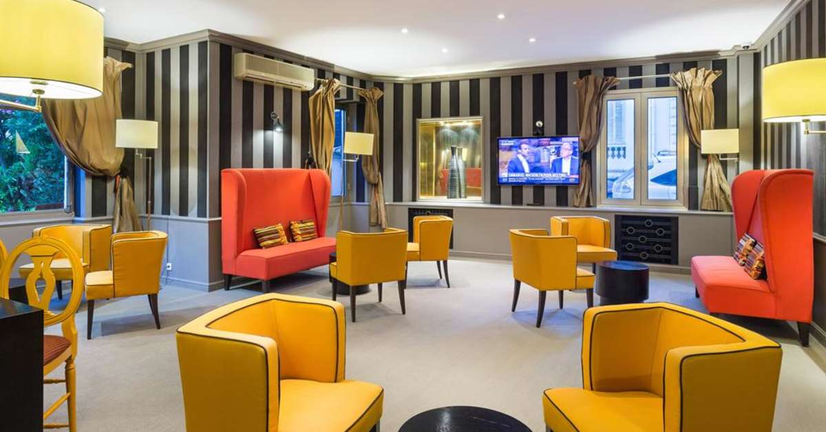 Ein Foto vom Innenbereich im Best Western Plus Brice Garden Nice
