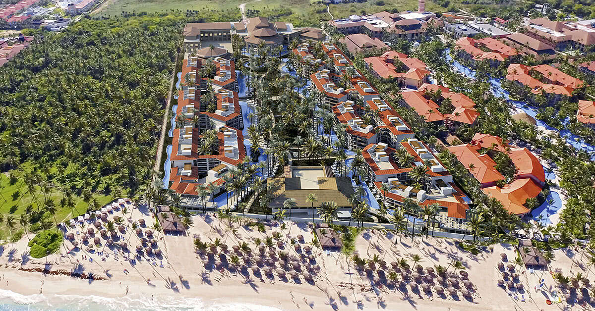 Een foto van de buitenkant van Majestic Mirage Punta Cana