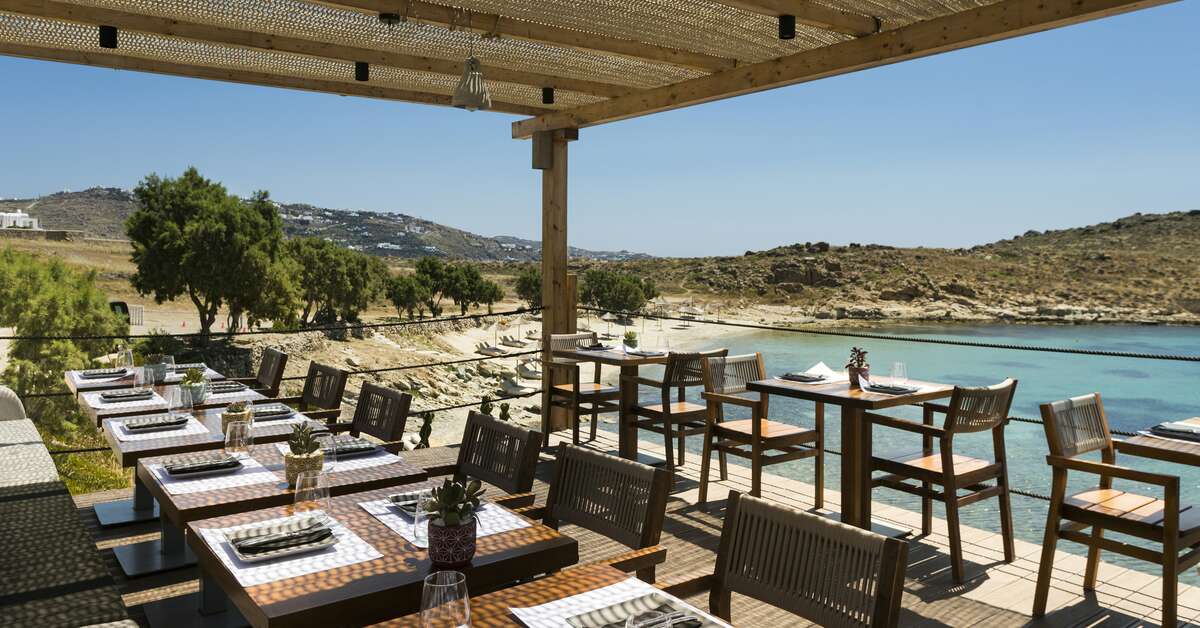 Een foto van de faciliteiten bij Casa Del Mar Mykonos Seaside Resort