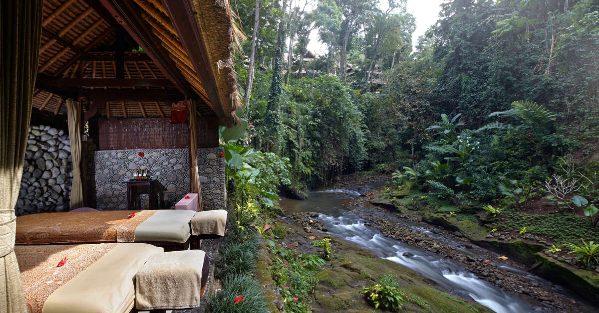 Een foto van de faciliteiten bij Hotel Tjampuhan & Spa