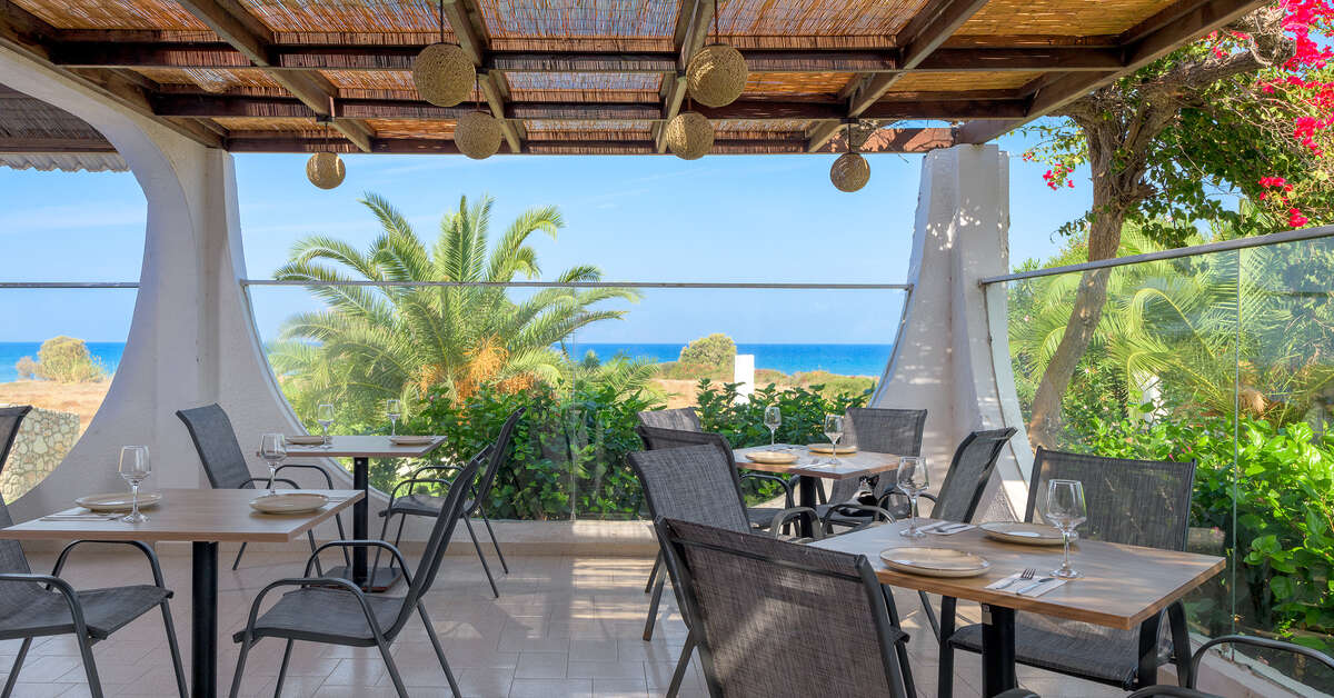 Een foto van de faciliteiten bij Nirvana Beach Hotel