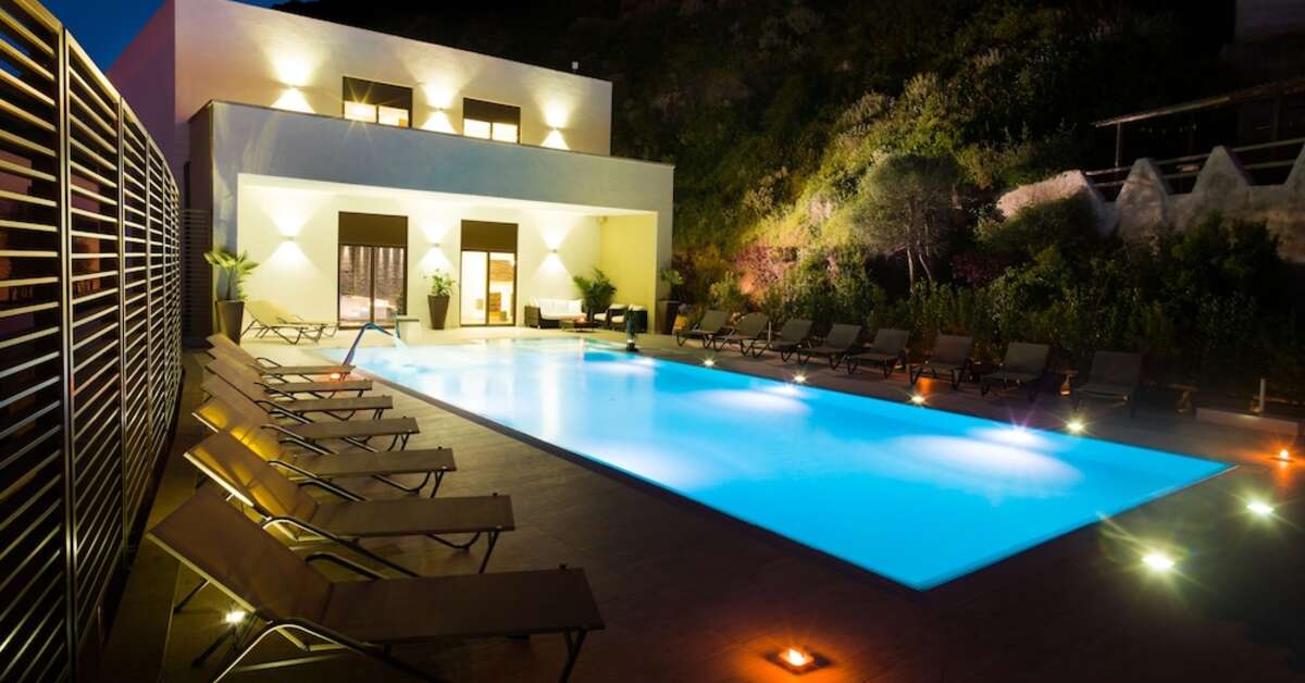 Een foto van het zwembad bij Hotel Riviera Castelsardo
