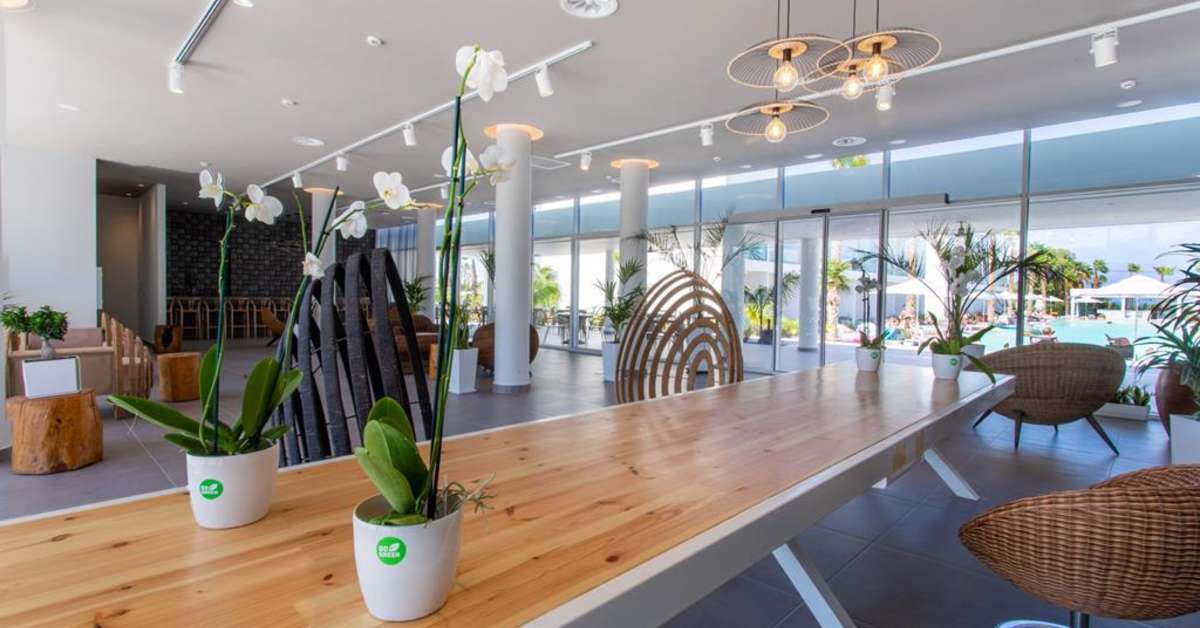 Een foto van het interieur van White Dreams Resort