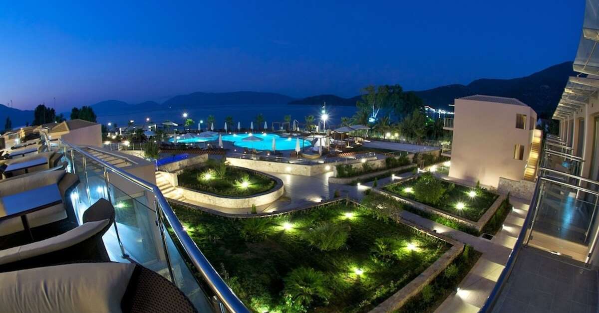 Een foto van het zwembad bij Ionian Emerald Resort