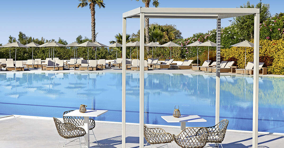 Ein Foto vom Pool im VOI Marsa Sicla Resort