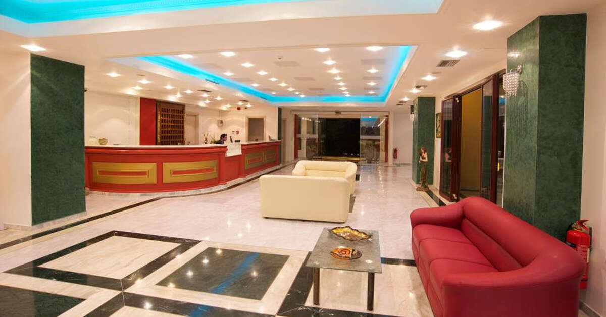 Een foto van het interieur van Hotel Kefalonia Bay Palace
