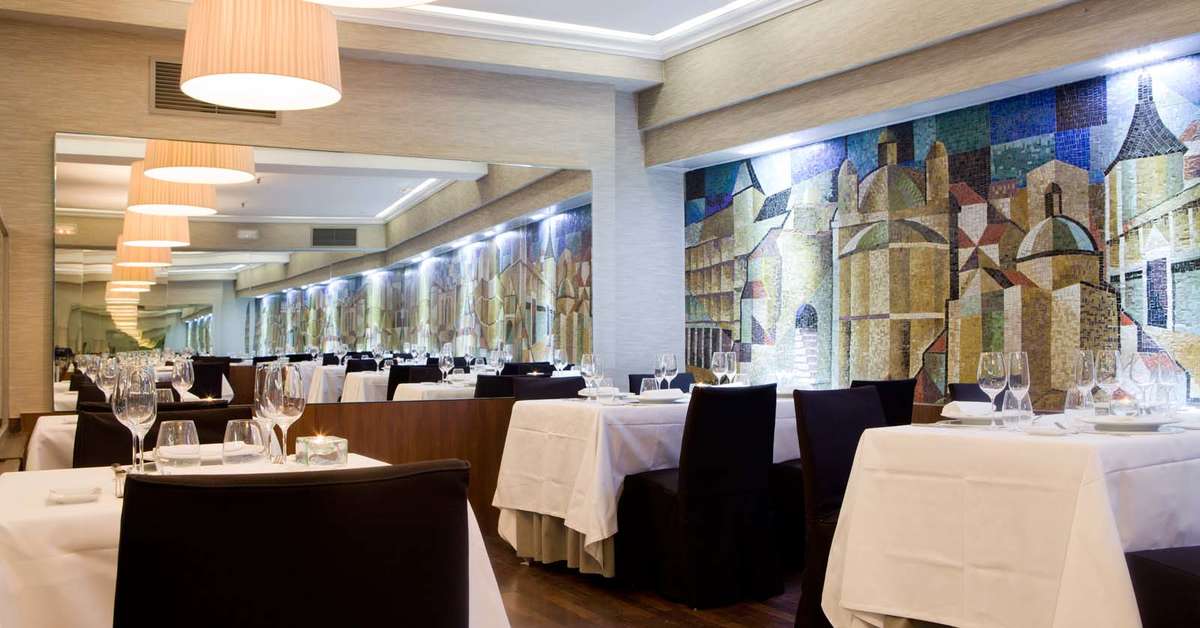 Een foto van de faciliteiten bij Hotel Ópera