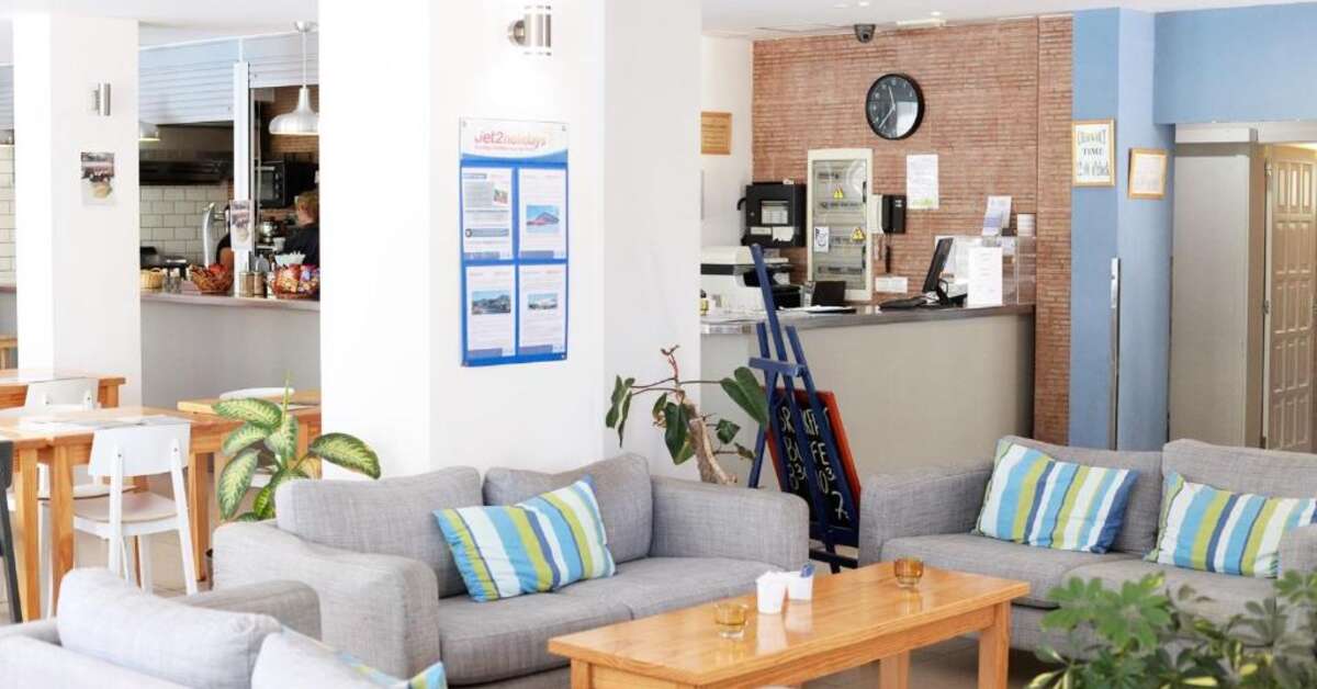 Een foto van het interieur van Appartementen Coral California
