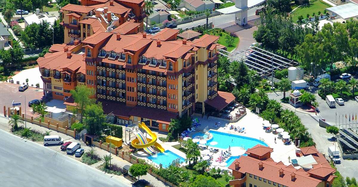 Een foto van het zwembad bij Hotel Villa Side