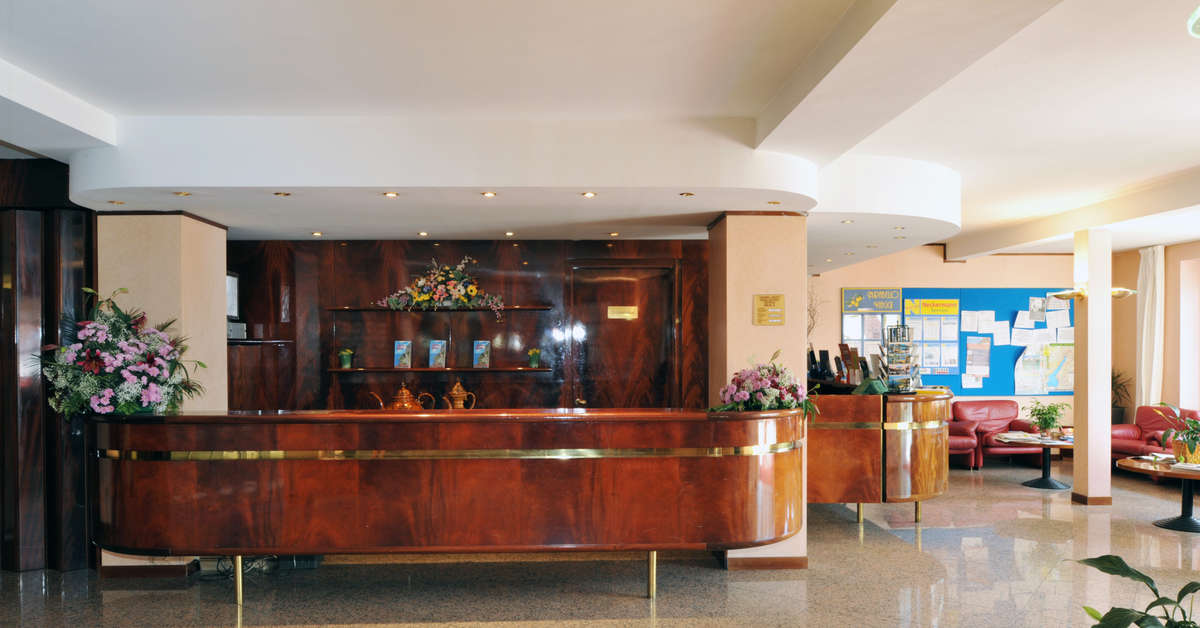 Ein Foto vom Innenbereich im Hotel Internazionale