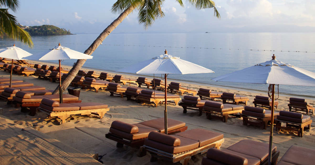 Een foto van het strand bij Bandara Resort & Spa