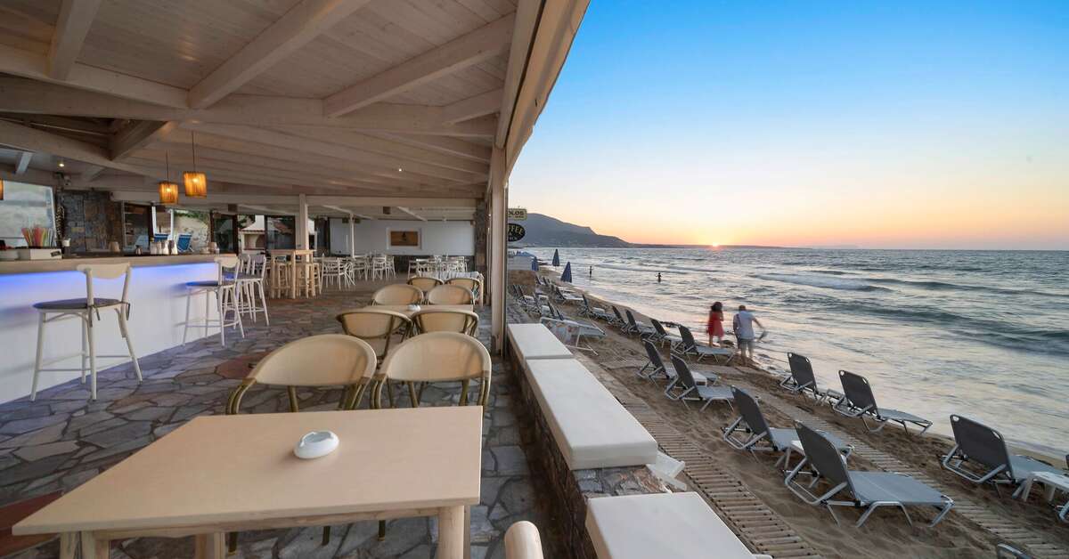 Een foto van de faciliteiten bij Aeolos Beach Resort Hotel