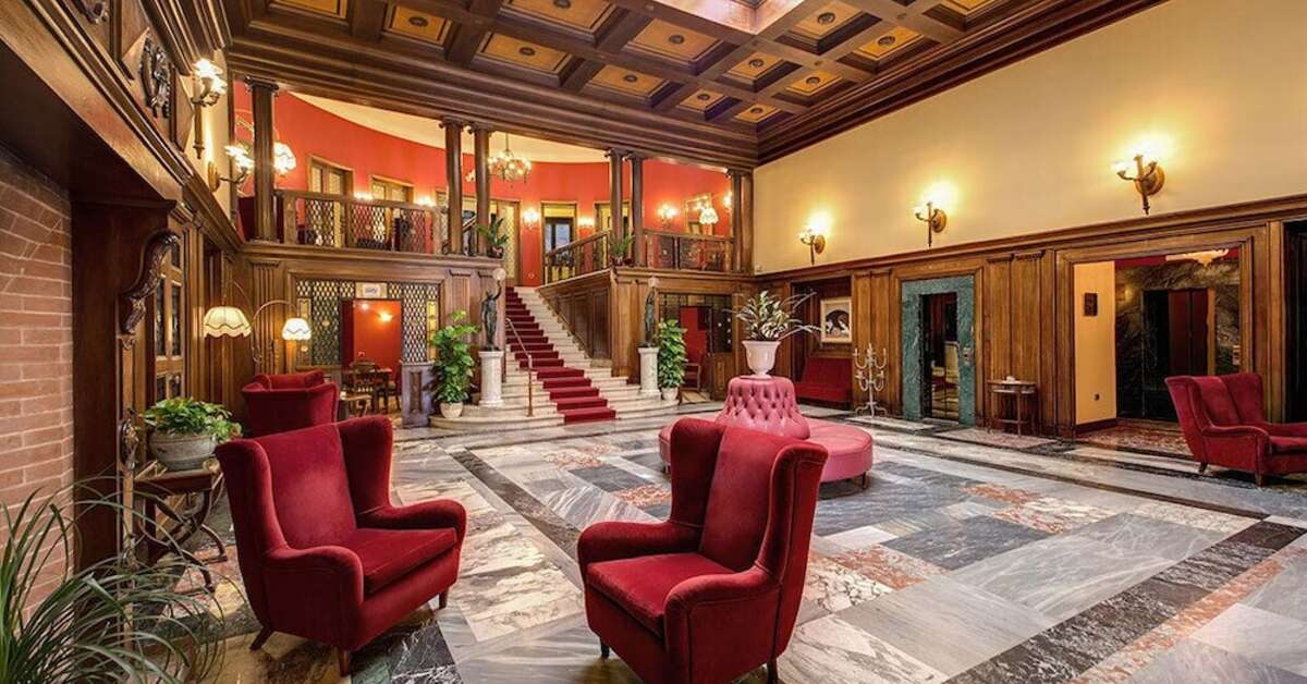 Een foto van de faciliteiten bij Grand Hotel Villa Politi