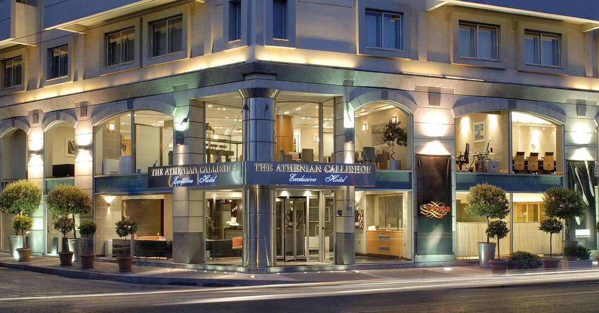 Ein Foto von der Außenansicht des The Athenian Callirhoe