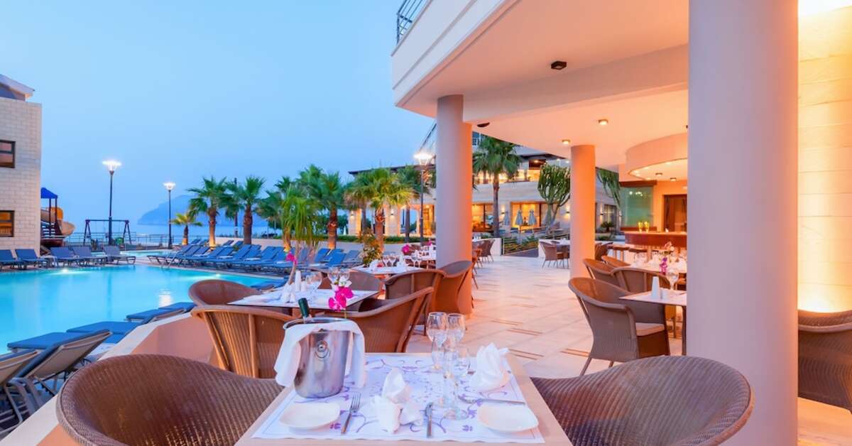 Een foto van de faciliteiten bij Porto Platanias Beach Resort & Spa