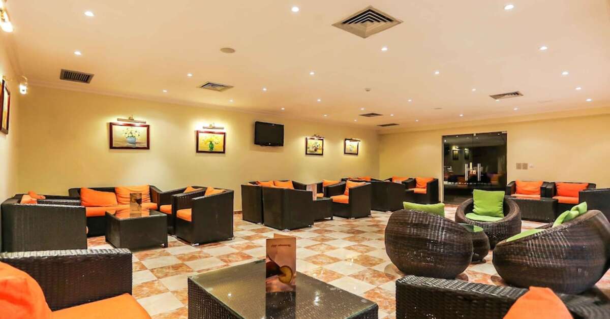 Een foto van het interieur van Sultan Gardens Resort