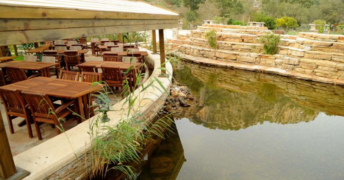 Een foto van het terras bij BC Spa Dalyan
