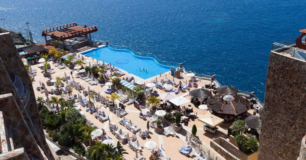 Een foto van een overzicht van Hotel Gloria Palace Amadores