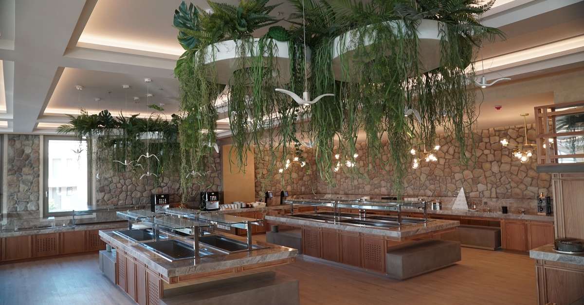 Een foto van de faciliteiten bij Almyros Beach Hotel