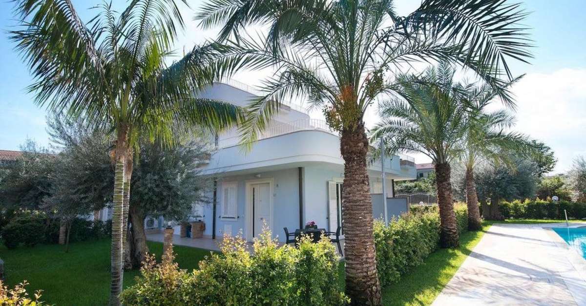 Een foto van de buitenkant van Villa Galati Resort