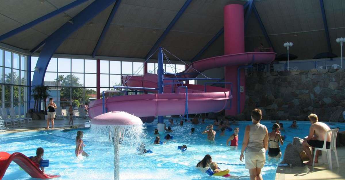 Een foto van het zwembad bij Vakantiepark Oster Hurup