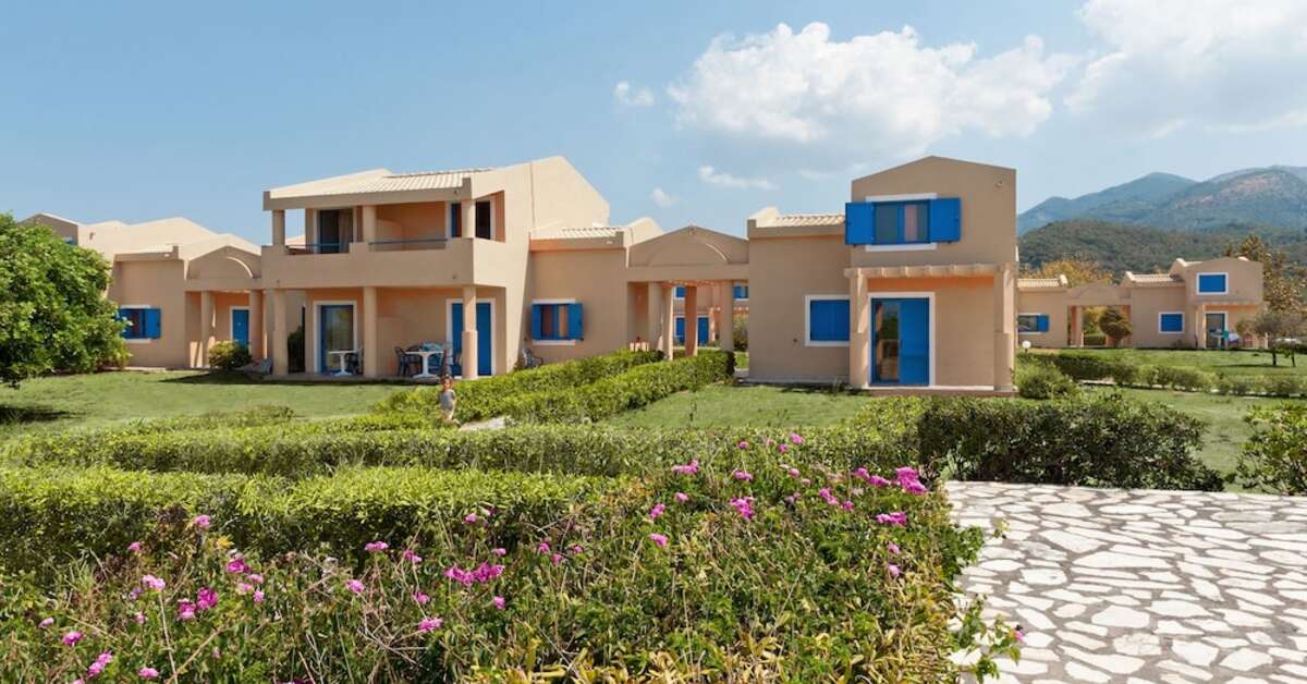 Een foto van de buitenkant van Ammoudia Maisonettes