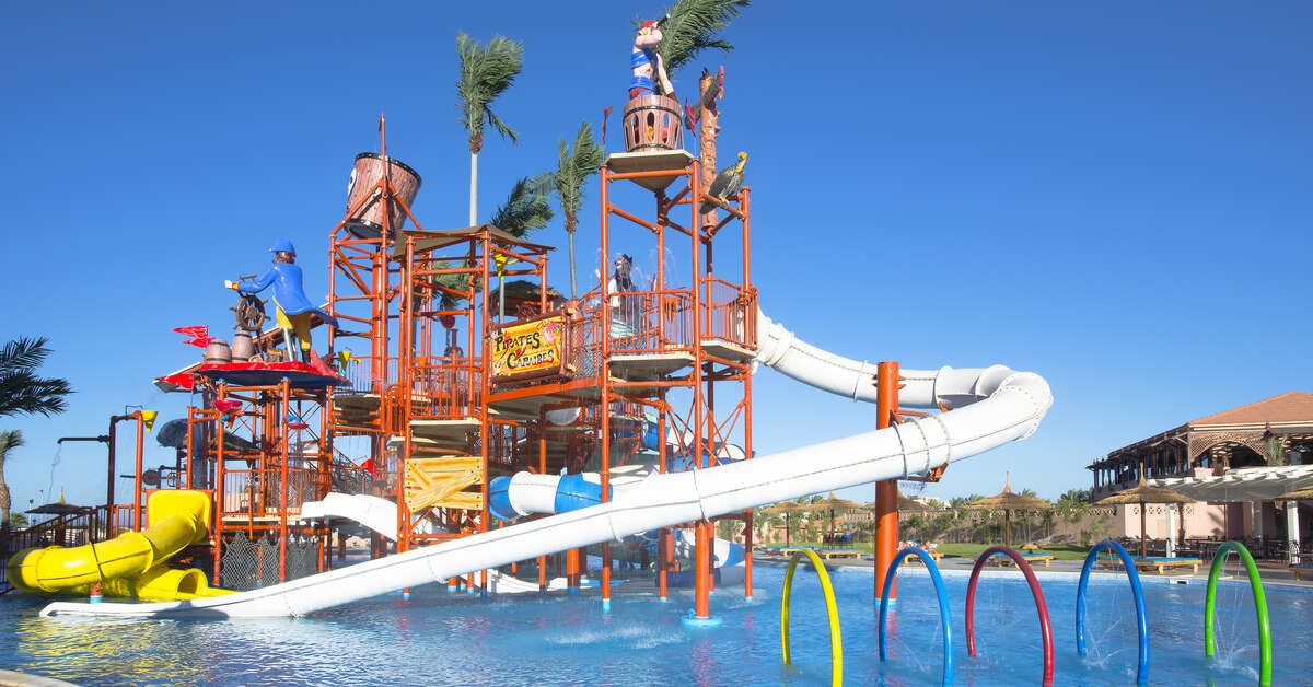 Een foto van het zwembad bij Pickalbatros Aqua Park Hurghada