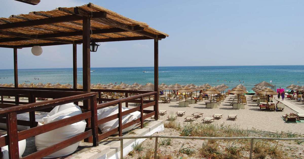 Een foto van het strand bij I Turchesi Club Village