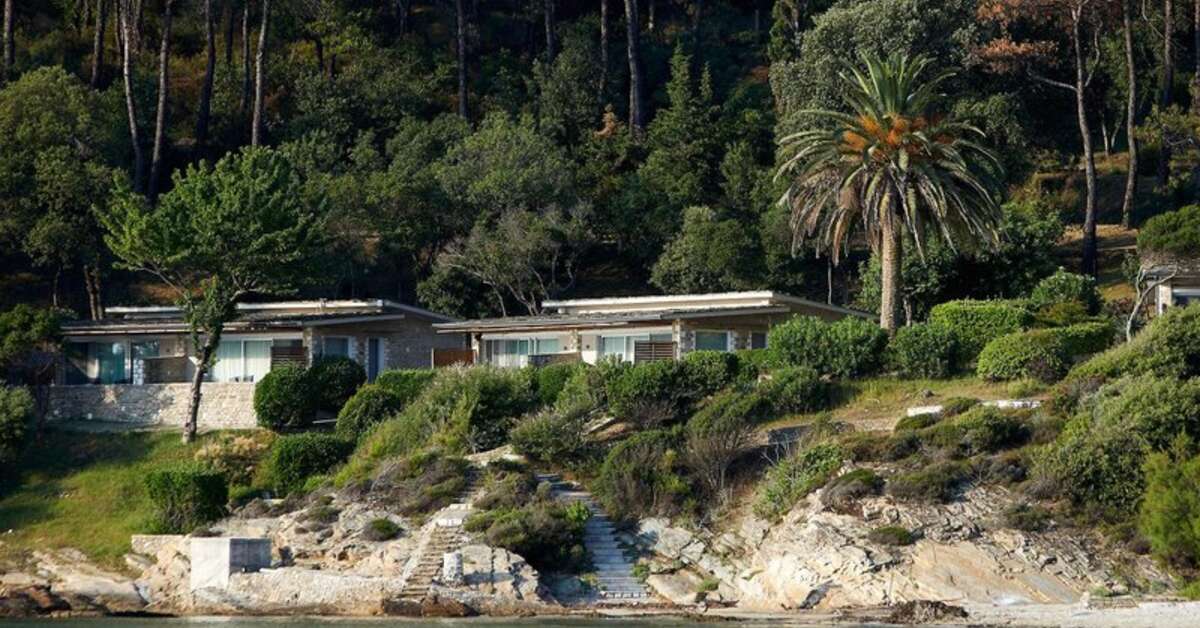 Een foto van de buitenkant van Makryammos Bungalows