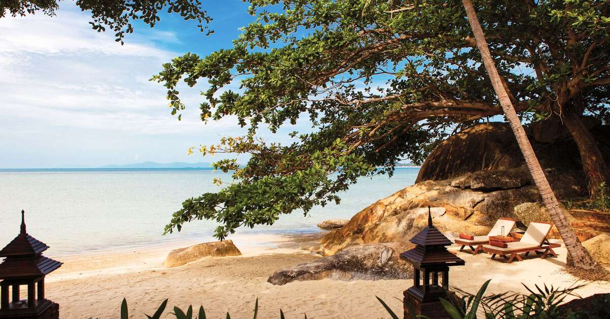 Een foto van het strand bij Renaissance Koh Samui Resort & Spa