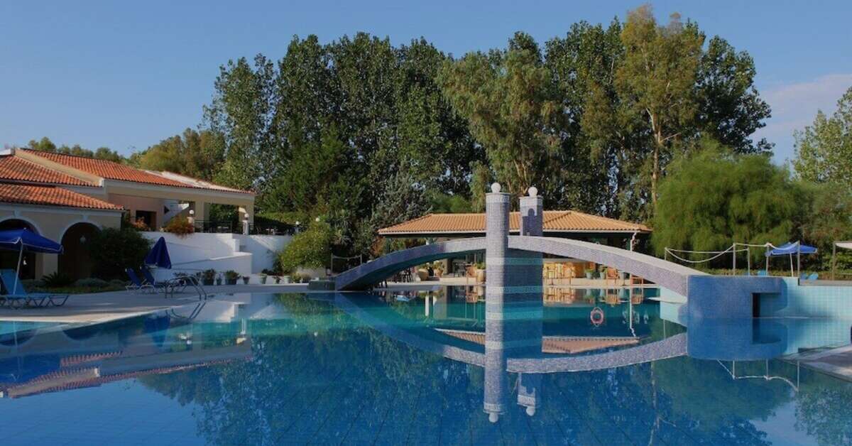 Een foto van het zwembad bij Ilaria Hotel