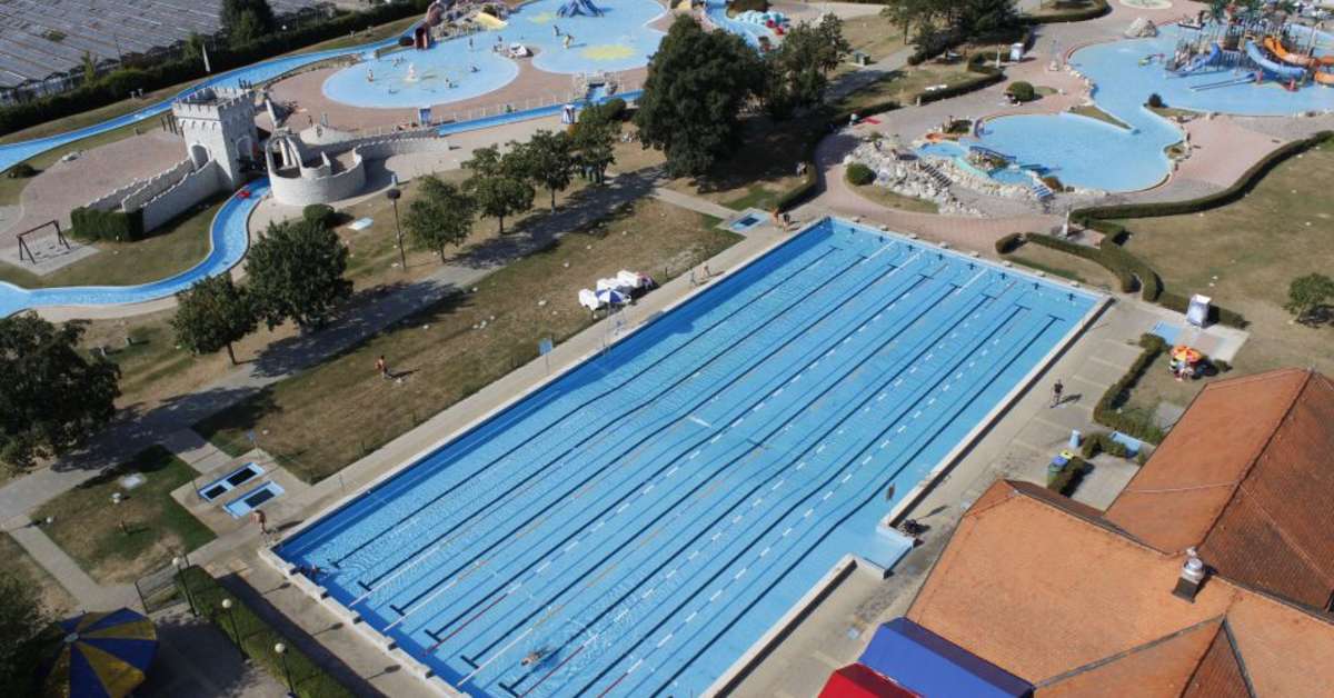 Een foto van het zwembad bij Camping Terme Catez