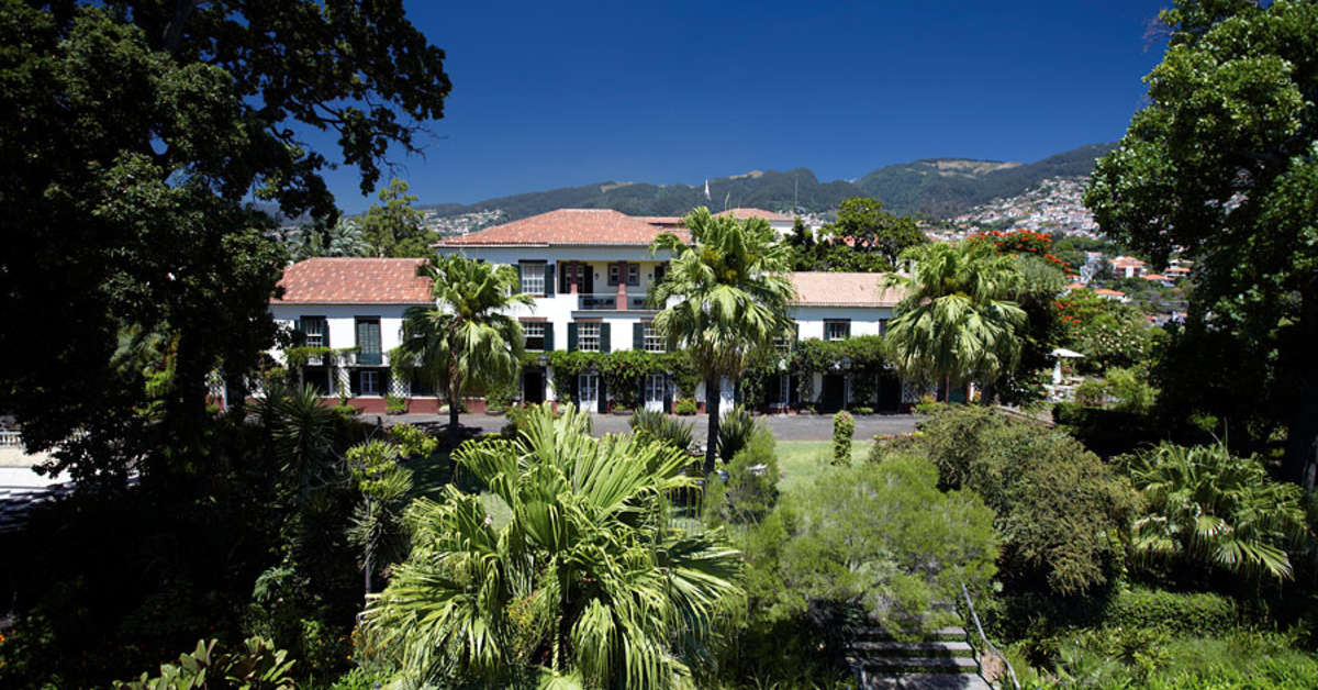 Een foto van de buitenkant van Quinta Jardins do Lago