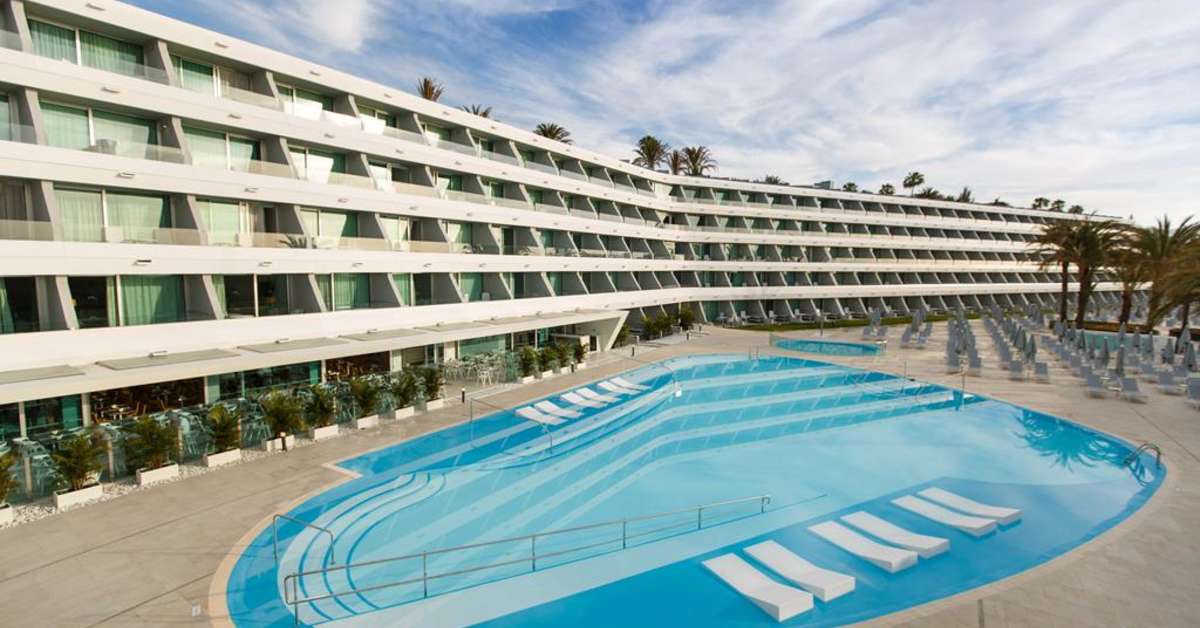 Een foto van het zwembad bij Santa Monica Suites Hotel