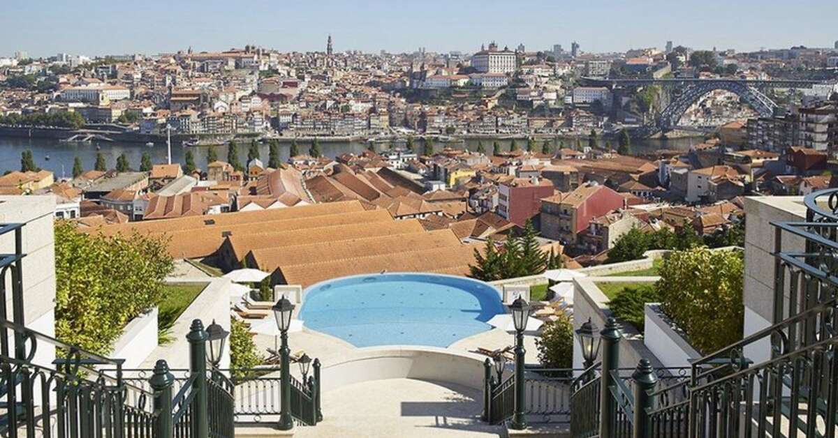 Een foto van het zwembad bij The Yeatman Hotel