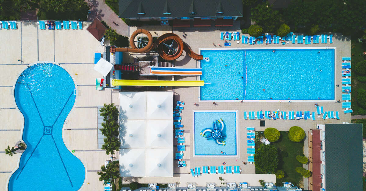 Een foto van het zwembad bij Ethno Belek
