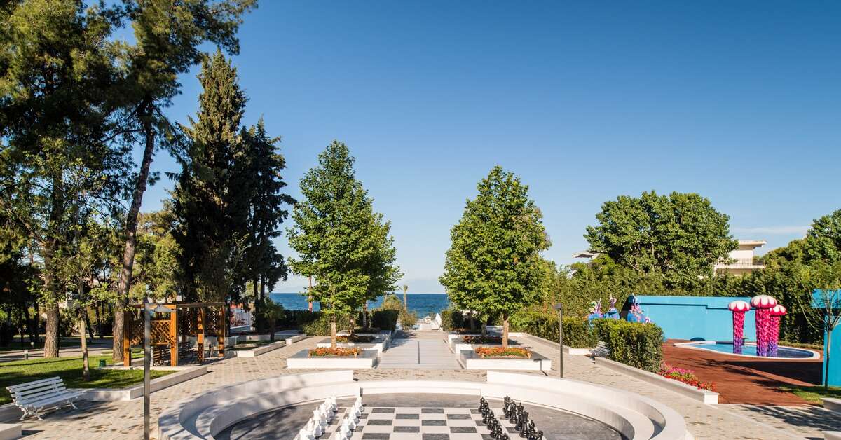 Een foto van de faciliteiten bij Hotel Potidea Palace