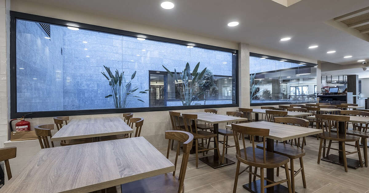 Een foto van de faciliteiten bij Hotel Rosamar Es Blau