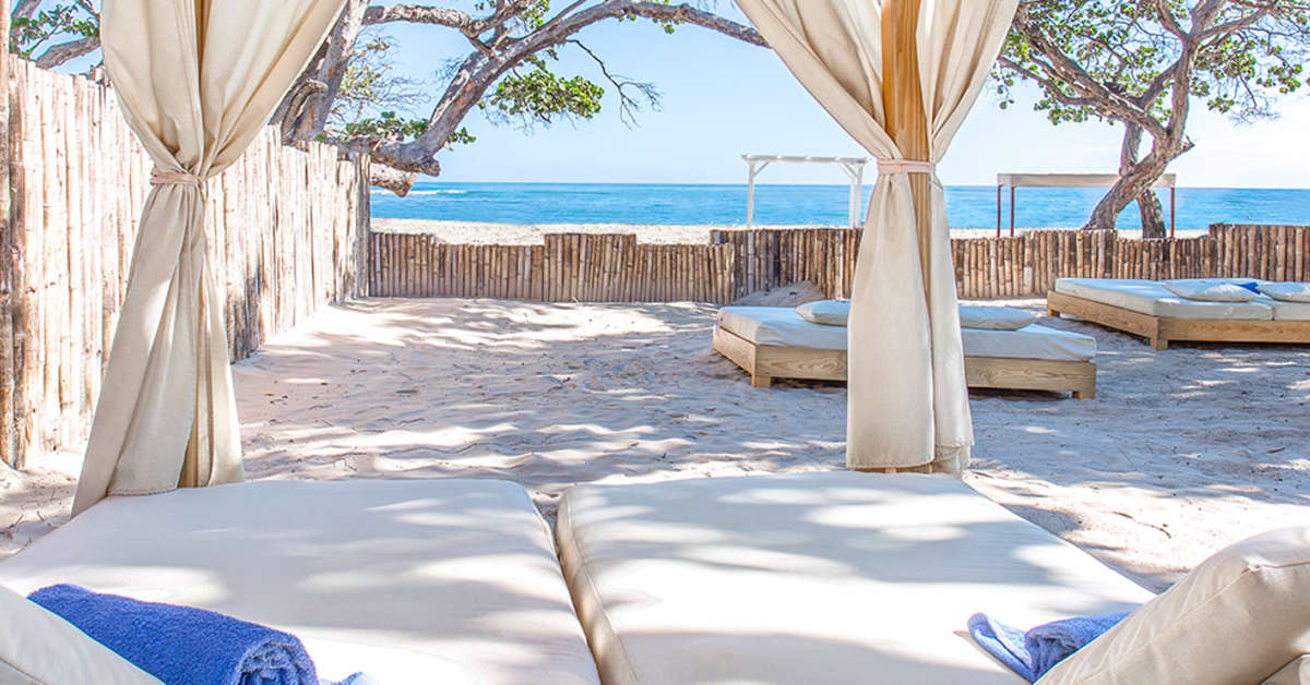 Een foto van het strand bij Hotel Marien Puerto Plata