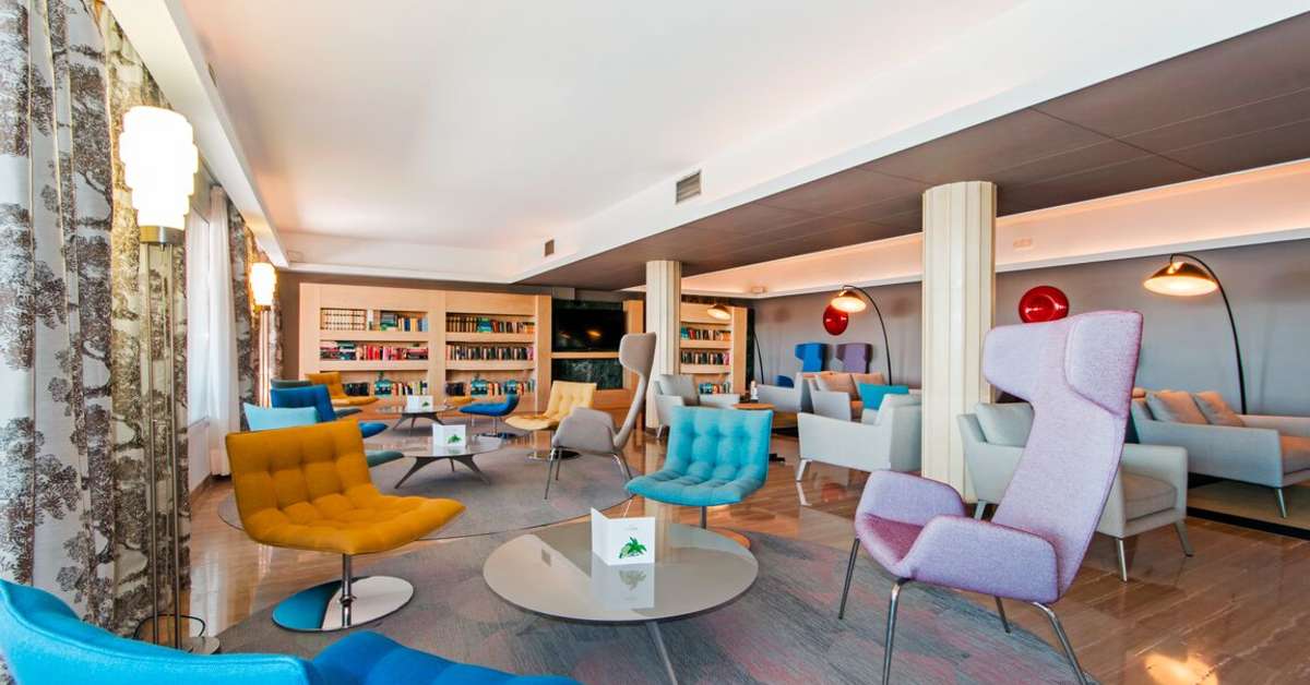 Een foto van het interieur van Hotel Coronado Thallasso & Spa