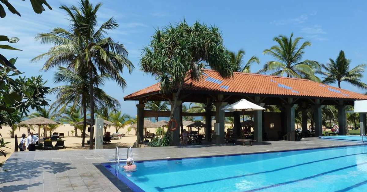 Een foto van het zwembad bij Goldi Sands Hotel