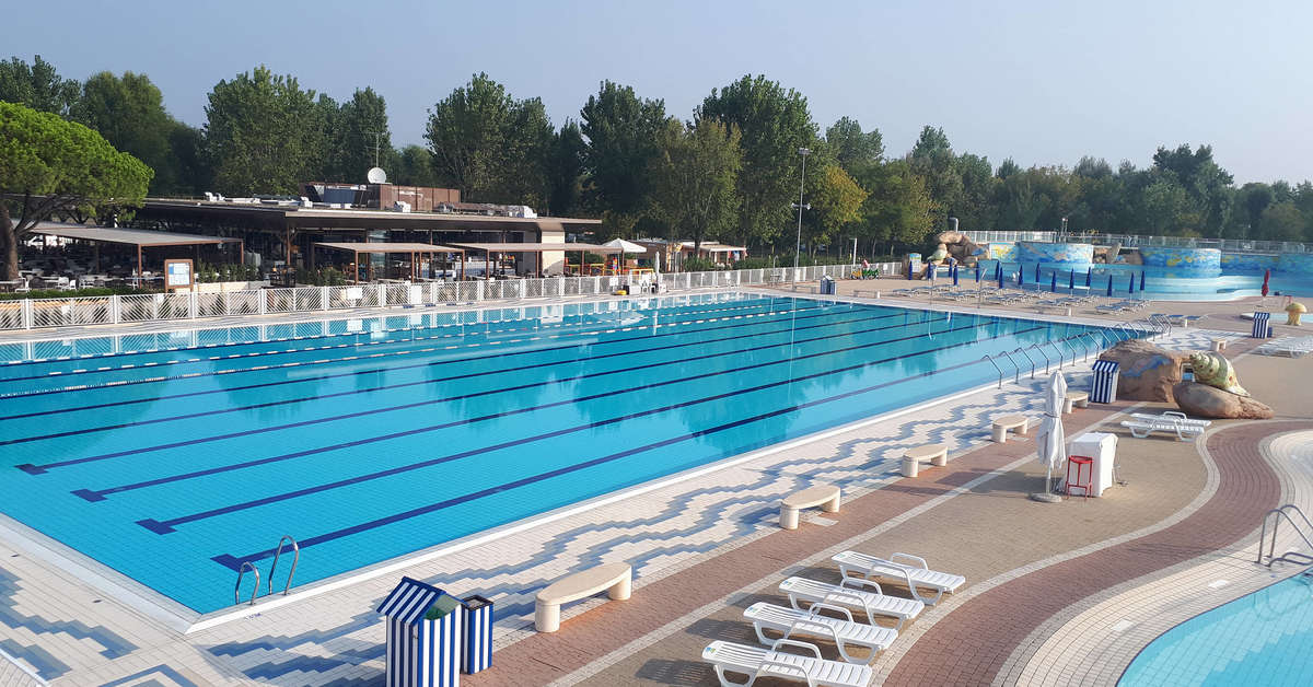 Een foto van het zwembad bij Camping Marina di Venezia