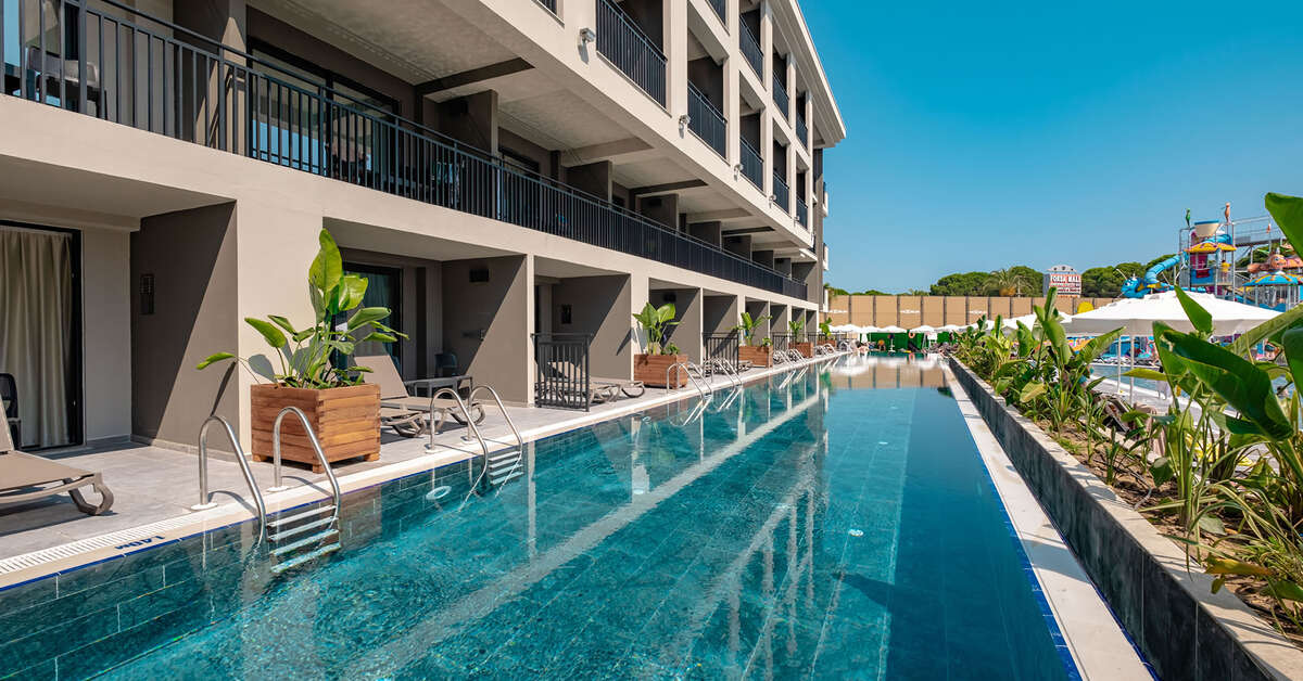 Een foto van het zwembad bij Hotel The X Belek