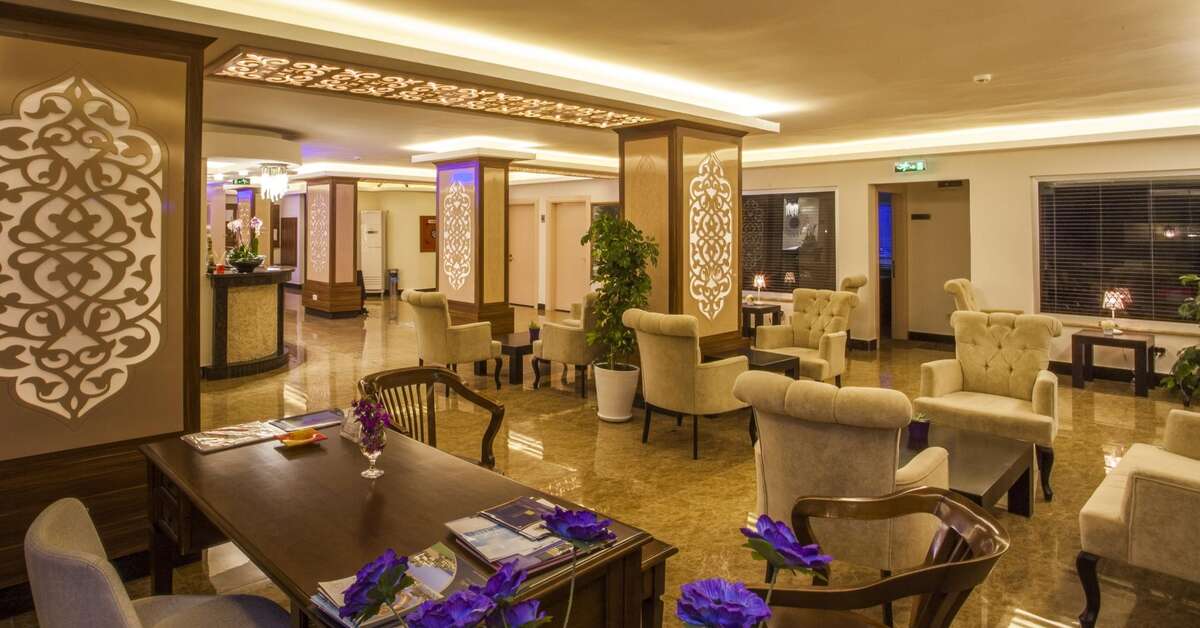Ein Foto vom Innenbereich im Oba Time Hotel